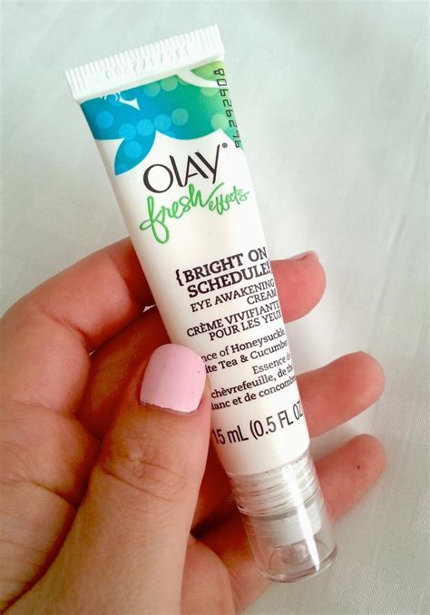 Olay Fresh Effects Bright On Schedule Eye Awakening Cream Tfdiaries