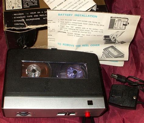 Concord Sound Camera Was A Mini Reel To Reel Recorder That Became