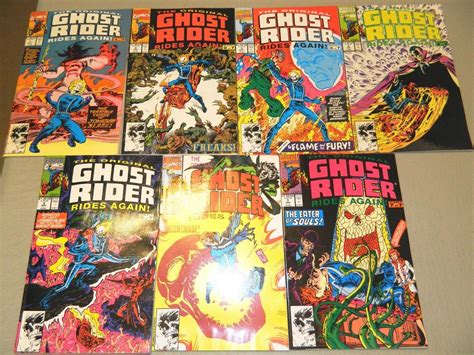 The Original Ghost Rider Rides Again 1 7 Marvel Horror Comics