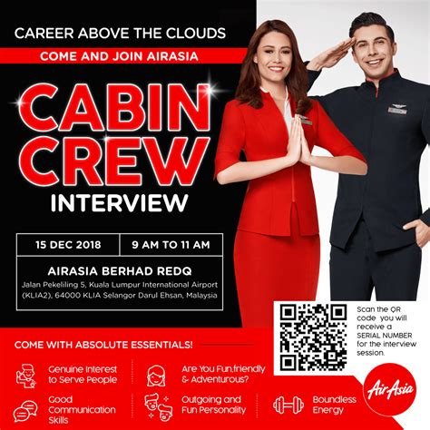 Apply now and realize that dream! Air Asia Cabin Crew Interview (Walk-in) for December 2018 ...