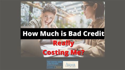 How Much Is Bad Credit Really Costing Me Whats The Difference Between