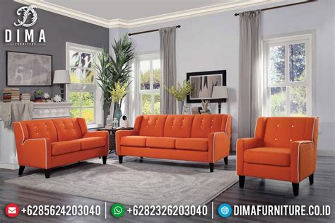 Harga Sofa Tamu Modern New Design Interior Minimalis Konsep Mmj 0507