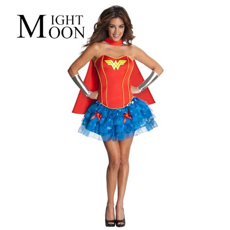 Buy Moonight Superman Wonder Woman Cosplay Costume Supergirl Costume Superhero