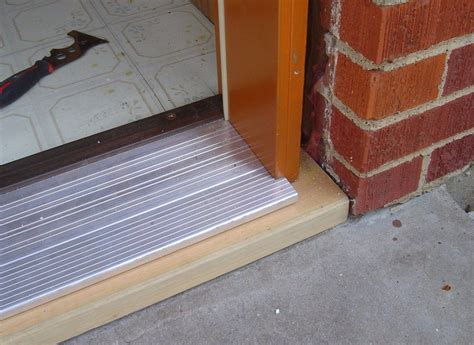 Adjusting An Exterior Door Threshold Sunnyclan