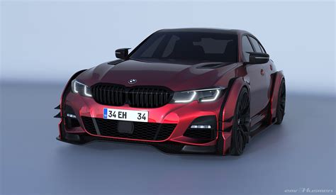 G42 is known to include a bunch of pedestrian 4 cylinder models but. 2020 BMW 3 Series Rendered With Race Car Concept Kit ...