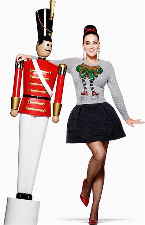 Katy Perry Featured In Handm Holiday 2015 Campaign Fashion Trend Seeker