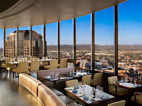 Phoenix Restaurants With Valley Views Hyatt Regency Phoenix Rooftop