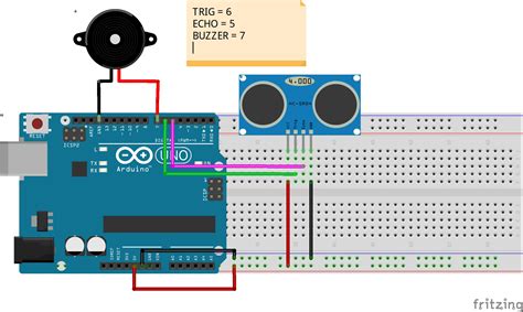 Arduino Code For Ultrasonic Sensor With Led Sharp Wir