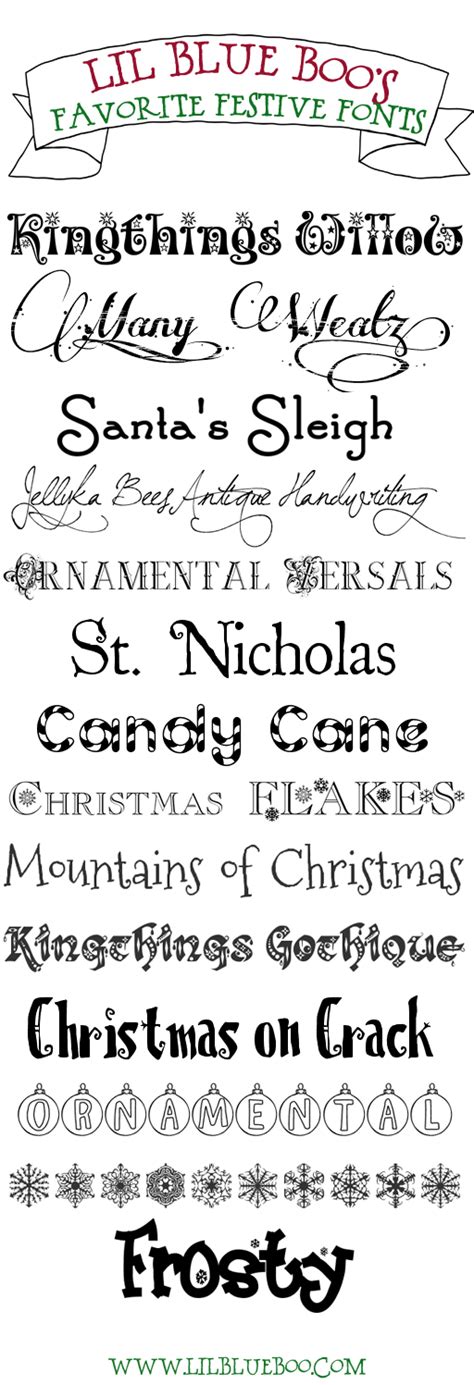 Free Mountains Of Christmas Font Top