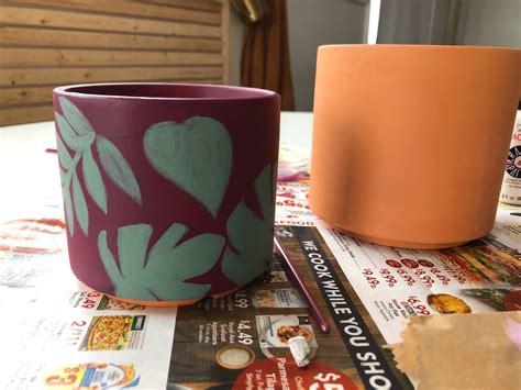 Painting Terracotta Pots In 4 Easy Steps