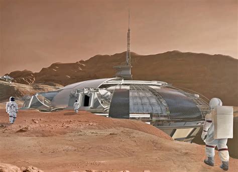 Genesis V2 Is A Futuristic Mars Colony Where Nasa Astronauts Could