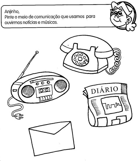 Desenhos De Meios De Comunica O Askbrain