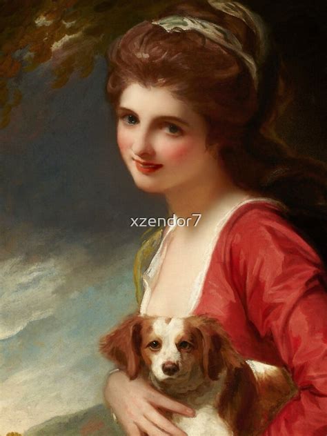 Lady Hamilton As Nature By George Romney Old Masters Reproduction