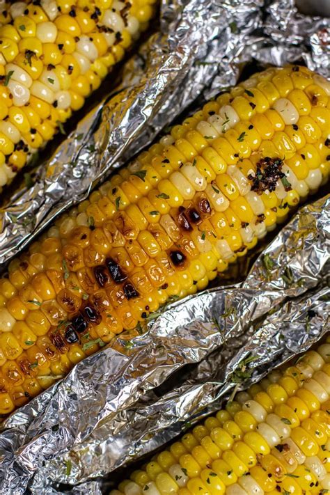 How To Grill Corn On The Cob In Foil Kitchen Laughter
