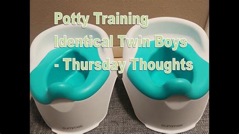Potty Training Identical Twin Boys Youtube
