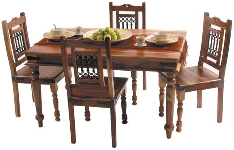 20 Inspirations Sheesham Dining Tables And 4 Chairs