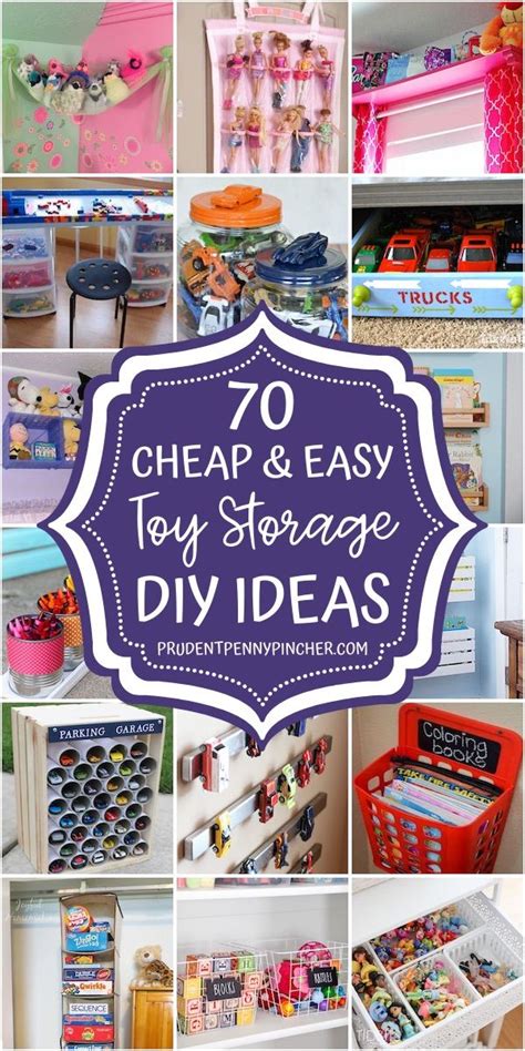 70 Cheap And Easy Toy Storage Ideas Girl Toy Storage