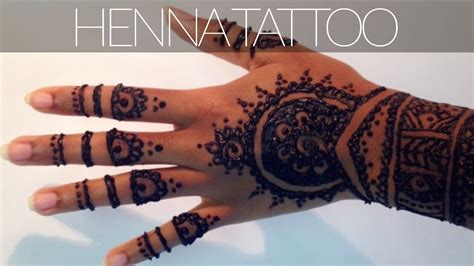 Henna Tattoo Tutorial Plus Tips And Tricks For A Dark Stain Youtube