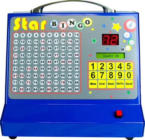 Thomas And Anca Star Bingo Electronic Bingo Machine