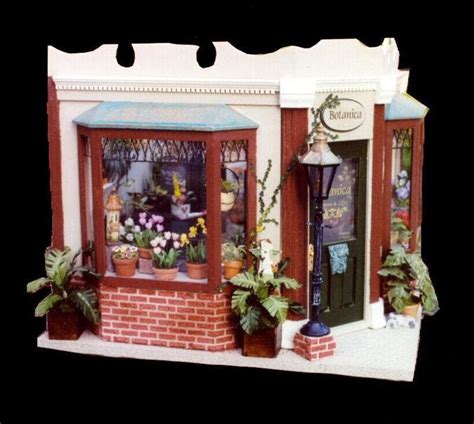 Botanica Flower Shop Miniature Dollhouse