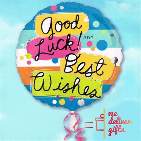 Good Luck Best Wishes Balloon We Deliver Ts Lebanon