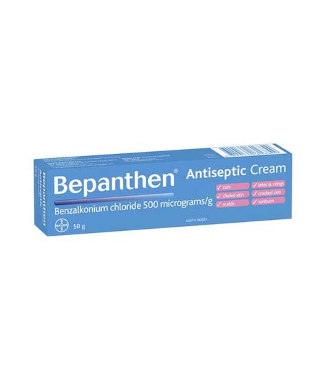 Bepanthen Antiseptic Soothing Cream 50g Zoom Pharmacy