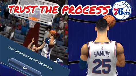 Nba 2k19 Iosandroid Online Play Now Trust The Process Rage Quit On