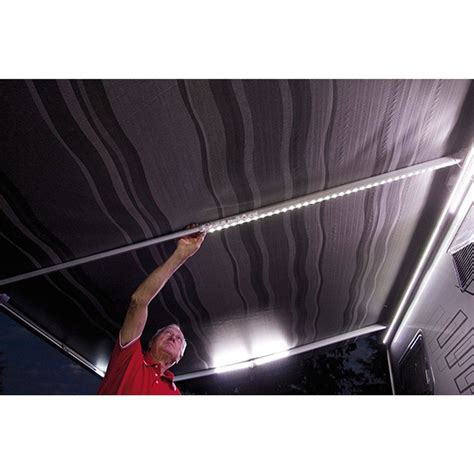 Fiamma Led Rafter Light 12v Motorhome Telescopic Tension Awning Arm