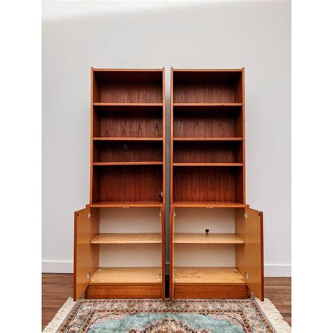 Each piece comes with ample storage, plenty of … Teak Storage Cabinets / Bookcases From Belgium, a Pair ...