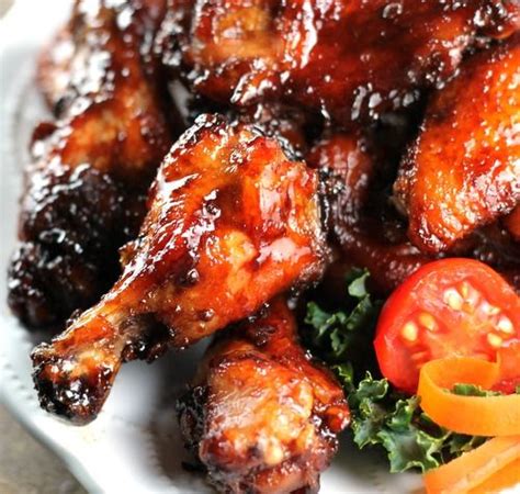 Pour the teriyaki sauce over. Teriyaki Chicken Wings | Recipe | Appetizer recipes ...