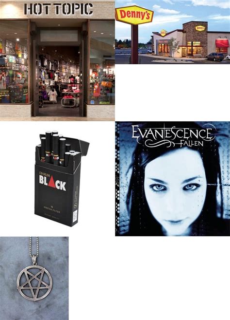 The Edgy Goth Teen Starter Pack Rstarterpacks