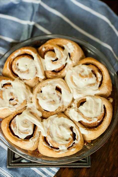 Scrumptiously Soft And Fluffy Sprouted Cinnamon Rolls Joyful Jane