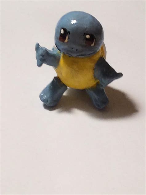 I Made Squirtle Out Of Air Dry Clay A Lil Rusty But I Tried My Best
