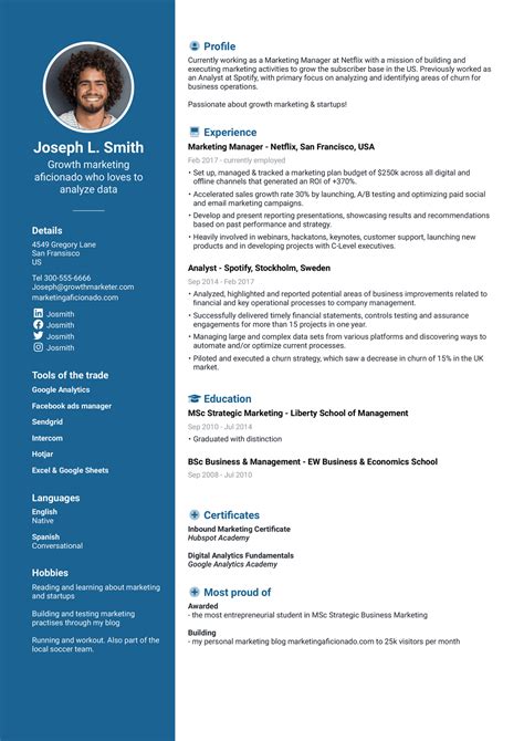 Resume Templates For Edit Download