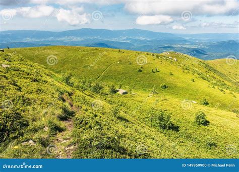 Beautiful Landscape Of Runa Mountain Stock Photo Image Of Bright