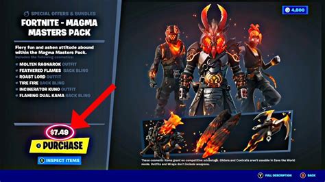 New Black Friday Sale On The Fortnite Magma Legends Pack Youtube