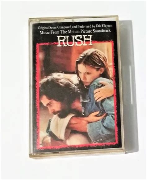 Rush Music From The Motion Picture Soundtrack Cassette Tape 1992 Blue