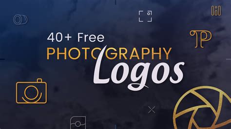 40 Free Photography Logo Templates Elegant Minimalist And Fun Gm