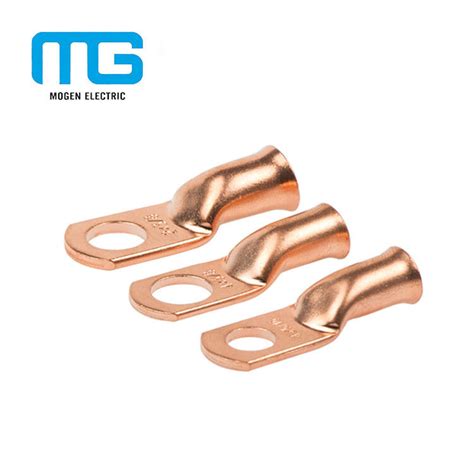 Pure Copper Compression Lugs Battery Terminals Wire Terminals Connector 70mm2