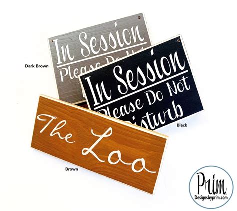 8x6 Shhh In A Meeting Custom Wood Sign In Session Progress Etsy
