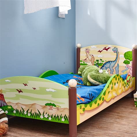 Fantasy Fields Dinosaur Kingdom Convertible Toddler Bed Wayfair