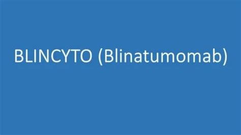 Blincyto Blinatumomab Medicine Strewngth 385 Mcg At Best Price In