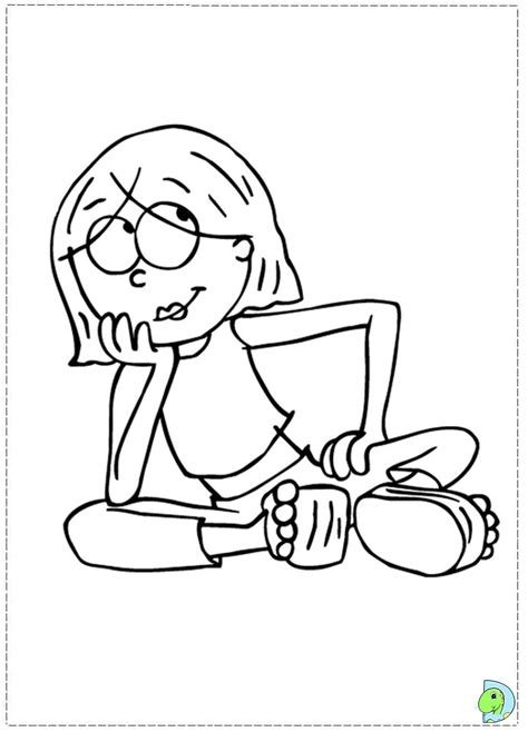 Lizzie Mcguire Coloring Pages Printable Coloring Pages