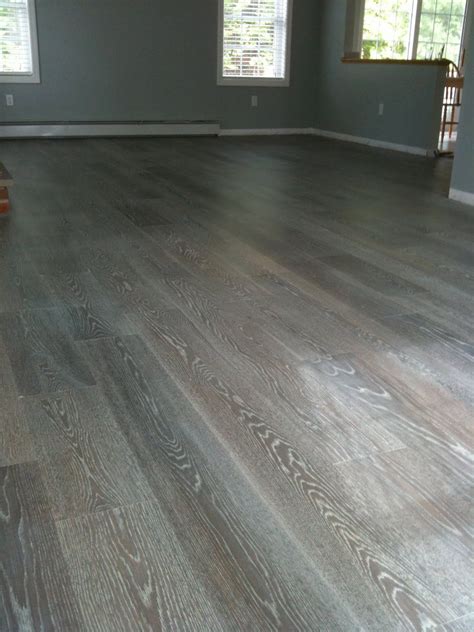White Oak Fumed With Smoke Oil Grey Laminate Flooring Kitchen Grey