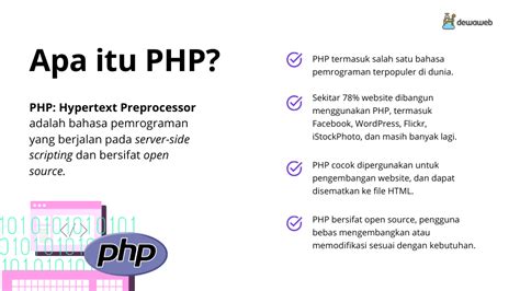 Mengenal Apa Itu PHP Bahasa Pemrograman Web Development