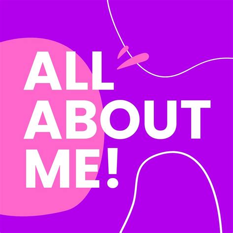 Free All About Me Poster