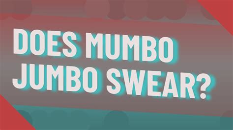 Does Mumbo Jumbo Swear Youtube