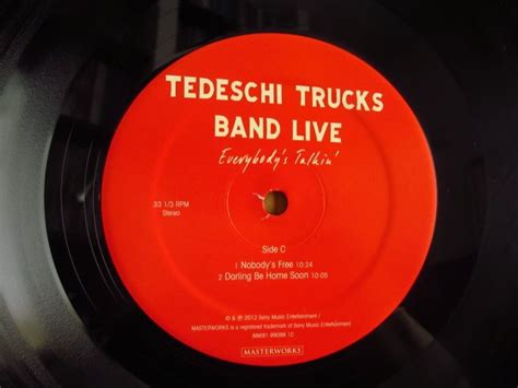 Tedeschi Trucks Band Everybodys Talkin Guitar Records