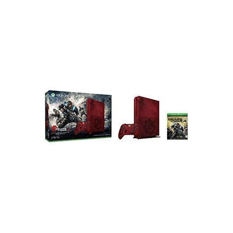 Microsoft Xbox One S 2tb Gears Of War 4 Limited Edition Bundle 23n