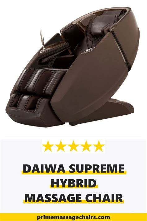 Daiwa Supreme Hybrid Massage Chair Feet Roller Massage Good Massage